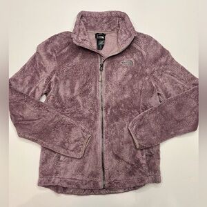 North Face Women’s Womens Small Mauve Purple Hue Fuzzy Jacket